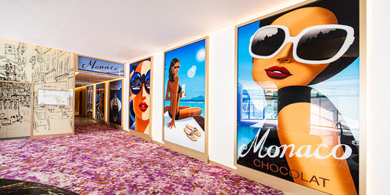 Art-inspired luxury room interior at Voco Monaco Dubai by IHG