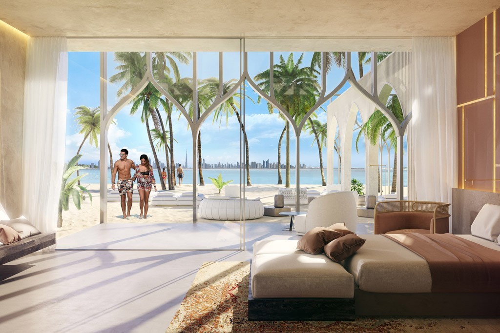 Relaxing sea-facing lounge at The Floating Lido, The Heart of Europe